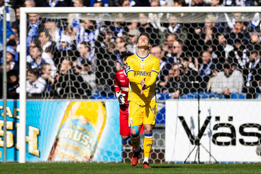 IFK Göteborgs Sebastian Hausner deppar