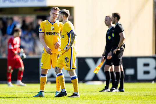 IFK Göteborgs Sebastian Ohlsson och Mattias Johansson