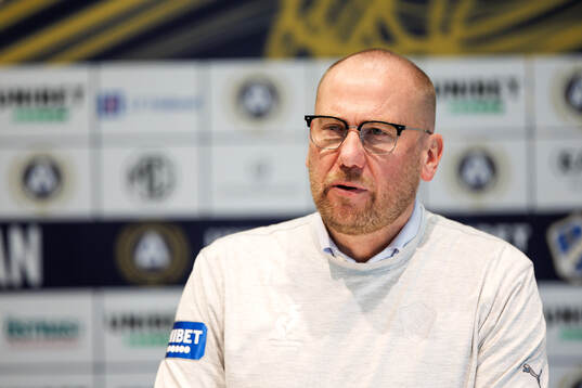 Halmstads tränare Magnus Haglund