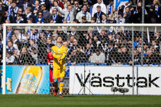 IFK Göteborgs Sebastian Ohlsson deppar