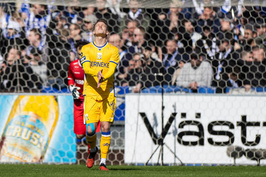 IFK Göteborgs Sebastian Ohlsson deppar