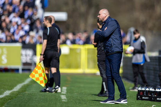 Halmstads tränare Magnus Haglund