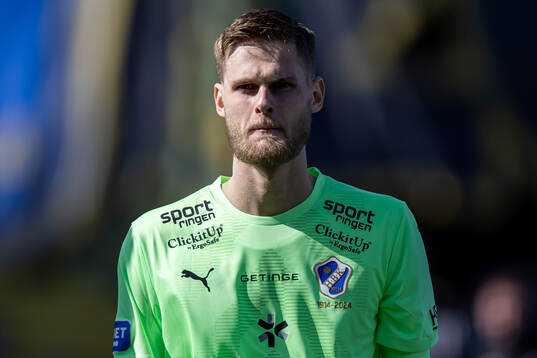 Halmstads målvakt Tim Rönning