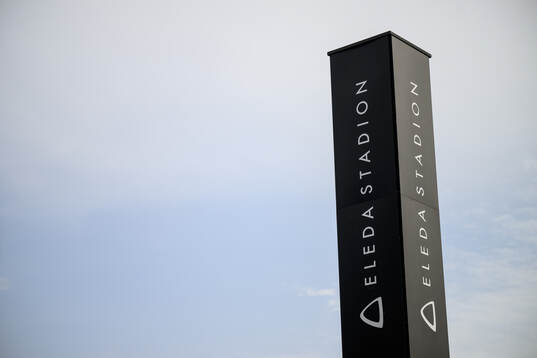 Exteriör över Eleda Stadion