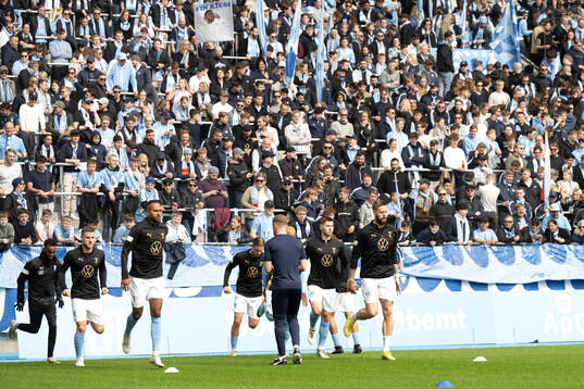 Malmö FFs Isaac Kiese Thelin och Pontus Jansson