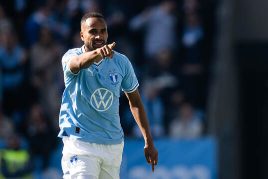 Malmö FFs Isaac Kiese Thelin jublar