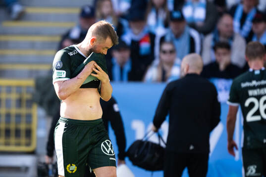 Hammarbys Mads Fenger Nielsen deppar