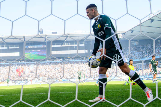 Hammarbys Edvin Kurtulus deppar