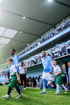 Malmö FFs Taha Ali och Derek Cornelius