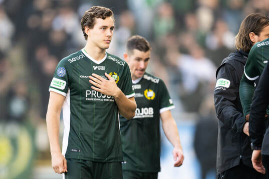 Hammarbys Hampus Skoglund deppar