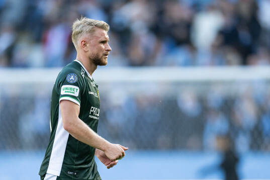 Hammarbys Simon Strand deppar