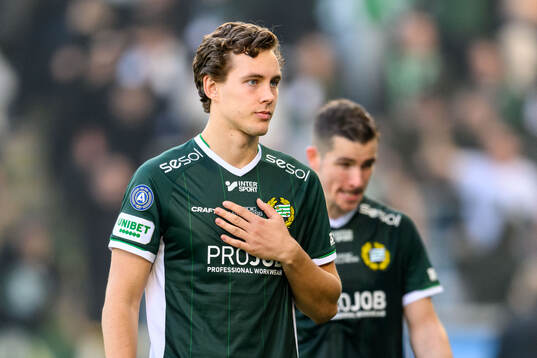Hammarbys Hampus Skoglund deppar