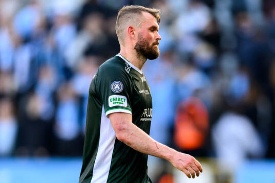 Hammarbys Mads Fenger Nielsen deppar