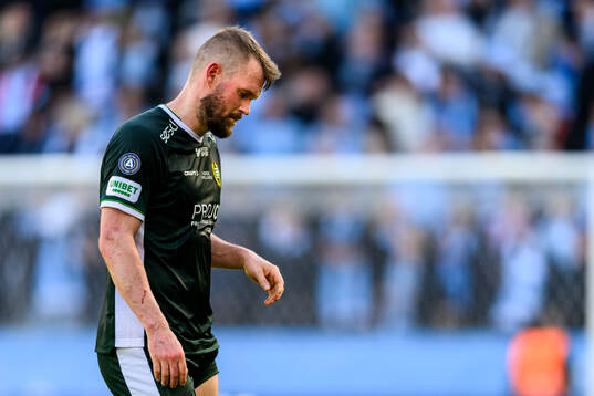Hammarbys Mads Fenger Nielsen deppar