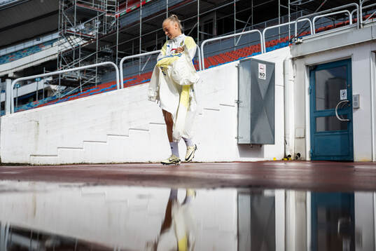 Hanna Bennison of the Swedish women's national football team