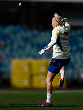 Josefine Rybrink of the Swedish women's national football