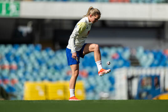 Hanna Lundkvist of the Swedish women's national football