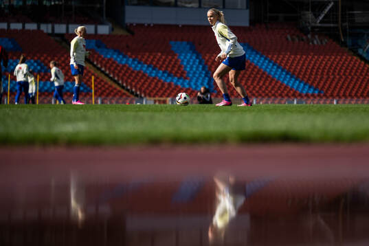 Stina Lennartsson of the Swedish women's national football