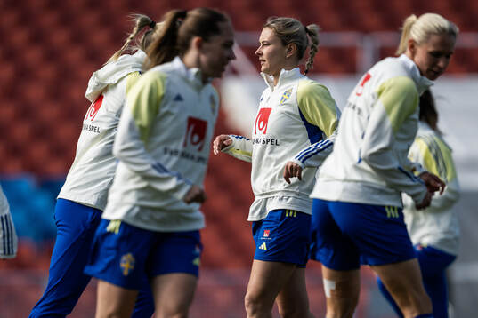 Amanda Nildén of the Swedish women's national football team
