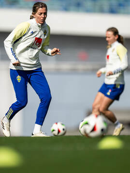 Linda Sembrant of the Swedish women's national football team