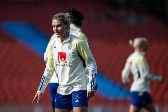 Amanda Nildén of the Swedish women's national football team