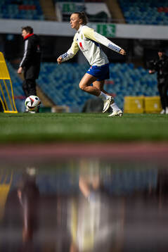 Hanna Bennison of the Swedish women's national football team