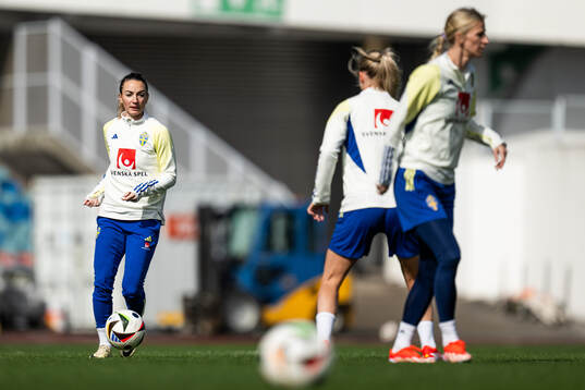 Kosovare Asllani of the Swedish women's national football