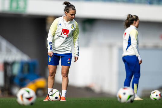 Julia Zigiotti Olme of the Swedish women's national