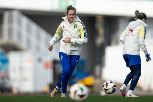 Filippa Angeldahl of the Swedish women's national football