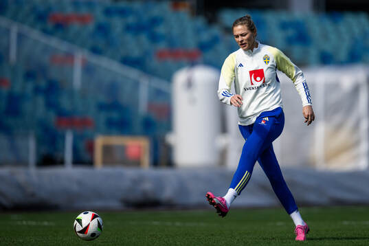 Fridolina Rolfö of the Swedish women's national football