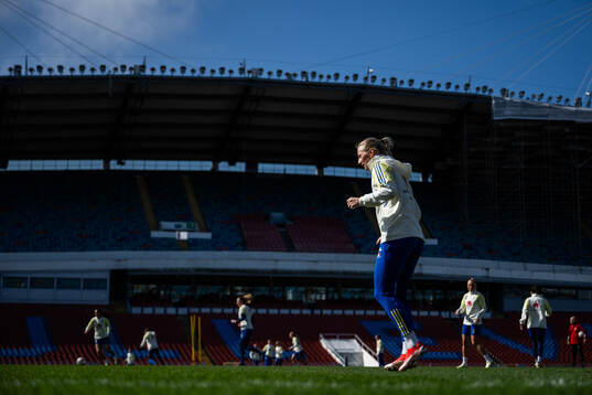 Stina Blackstenius of the Swedish women's national football
