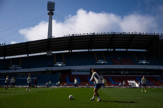 Rusul Rosa Kafaji of the Swedish women's national football