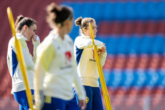 Filippa Angeldahl of the Swedish women's national football