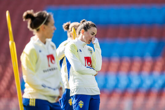 Kosovare Asllani of the Swedish women's national football