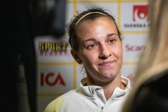 Julia Zigiotti Olme of the Swedish women's national