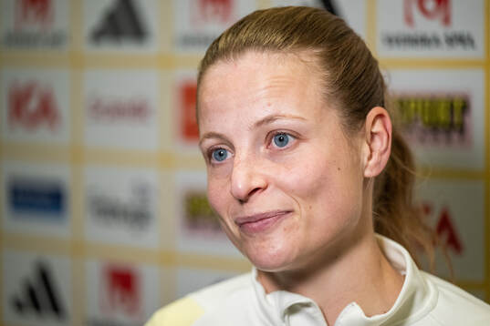 Anna Anvegård of the Swedish women's national football