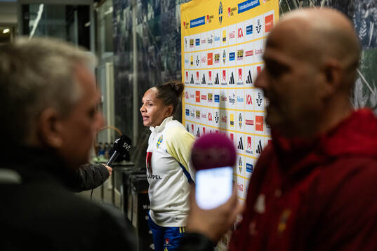 Madelen Janogy of the Swedish women's national football