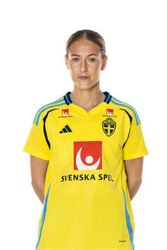 Emma Kullberg of the Swedish women's national football team