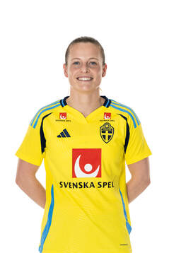 Anna Anvegård of the Swedish women's national football