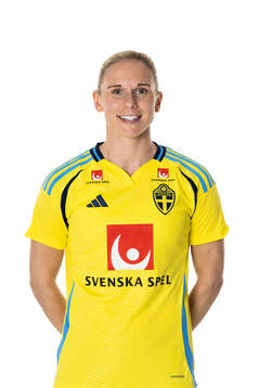 Jonna Andersson of the Swedish women's national football