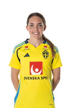 Elin Rubensson of the Swedish women's national football