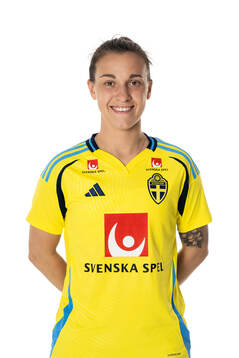 Julia Zigiotti Olme of the Swedish women's national