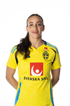 Rusul Rosa Kafaji of the Swedish women's national football