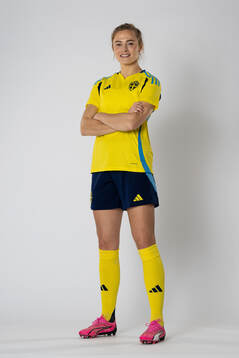 Fridolina Rolfö of the Swedish women's national football