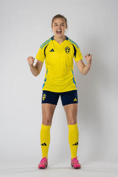 Fridolina Rolfö of the Swedish women's national football