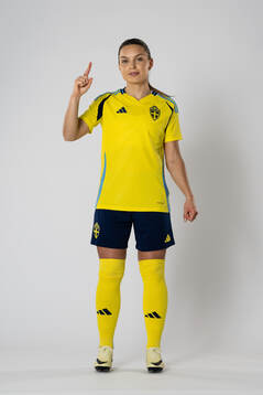 Johanna Rytting Kaneryd of the Swedish women's national