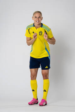 Jonna Andersson of the Swedish women's national football