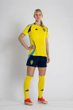 Sofia Jakobsson of the Swedish women's national football