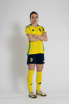 Kosovare Asllani of the Swedish women's national football