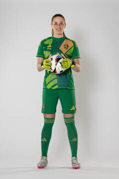 Goalkeeper Tove Enblom of the Swedish women's national